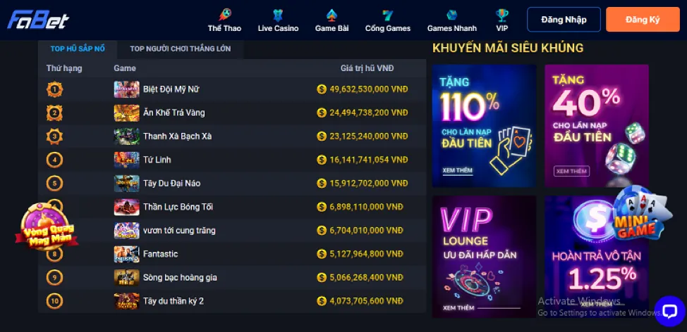 Thưởng chào mừng thành viên mới KP88